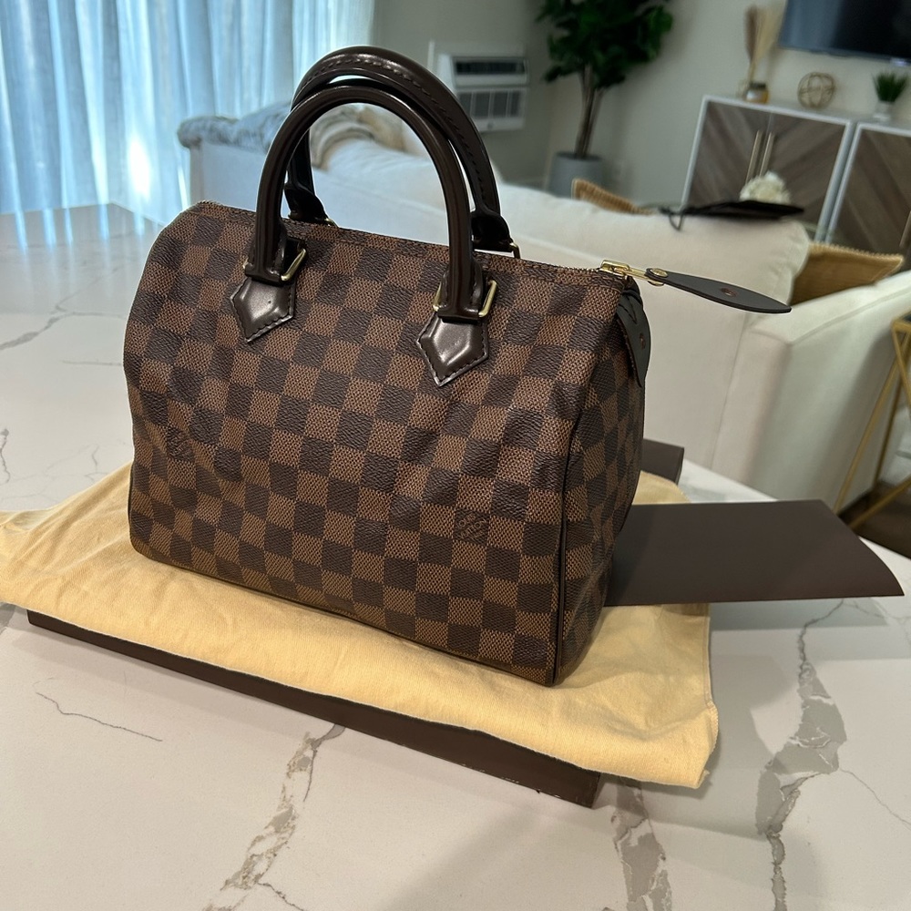 SPEEDY 25 Damier Ebene LV Bag & Zippie wallet